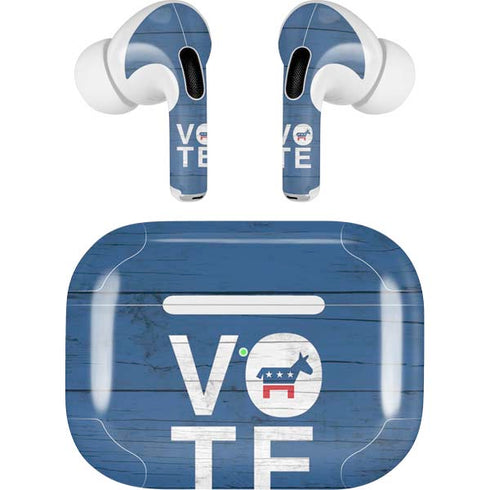 Vote Democrat AirPods Skins